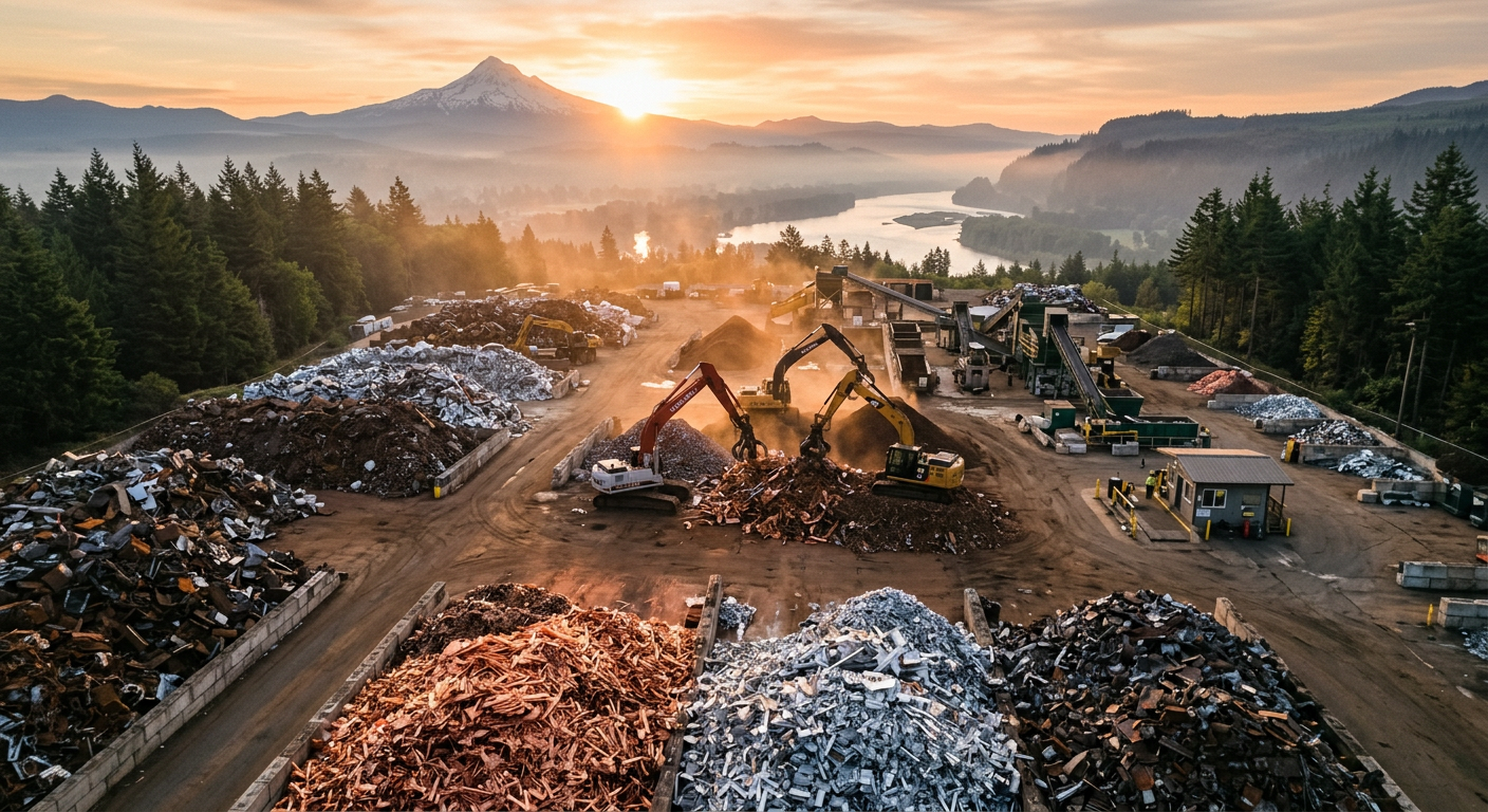 Bob's Metals industrial scrap yard